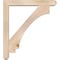Ekena Millwork Imperial Craftsman Smooth Bracket w/ Offset Brace, Douglas Fir, 5 1/2"W x 34"D x 38"H BKT0604X34X38IMP04SDF - alternate 2